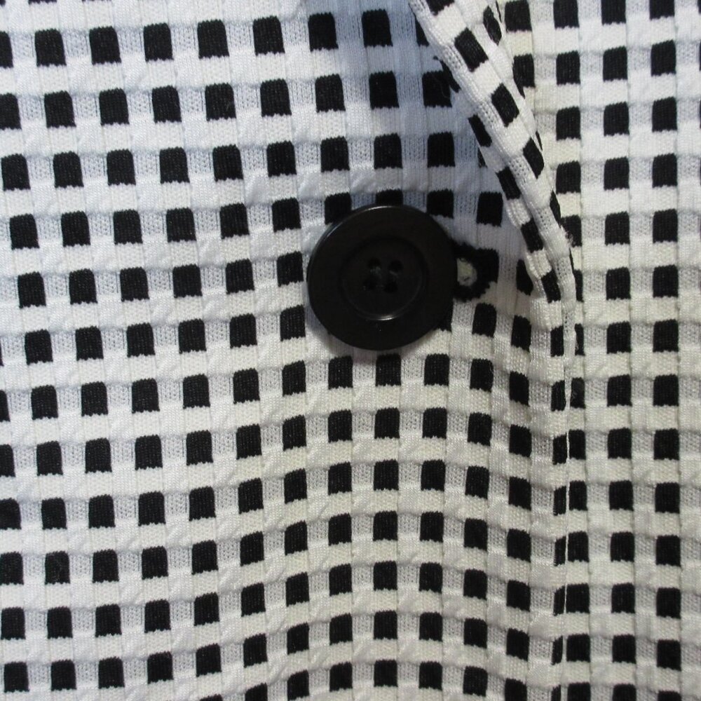 Talbots Gingham Blazer Jacket Large - image 4